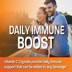 Non-GMO vitamin C powder label