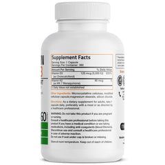 Bronson K2 MK7 D3 capsules close up for easy swallowing