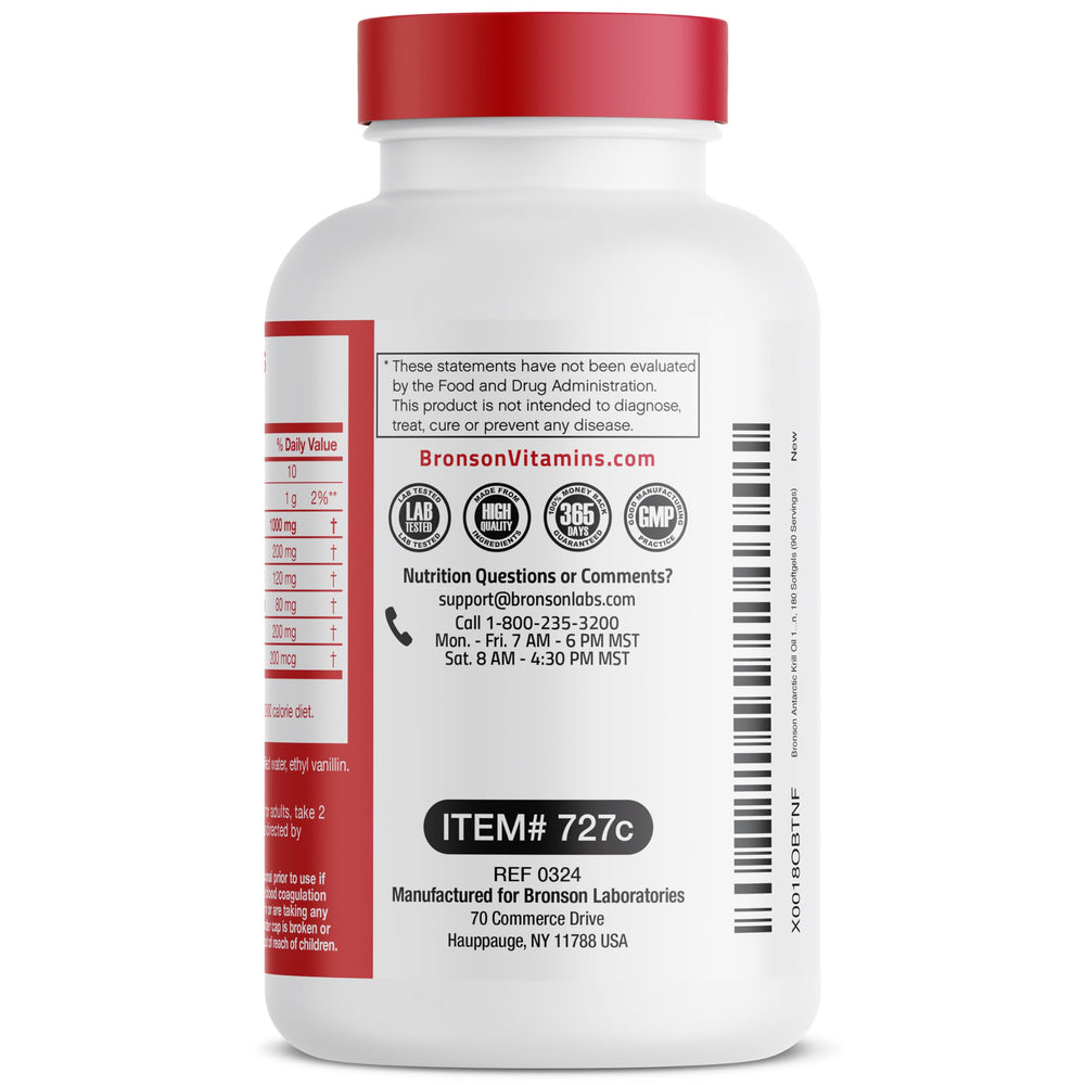 Bronson Vitamins heritage tracing back to 1960