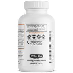 Bronson B Complex bottle front view with label