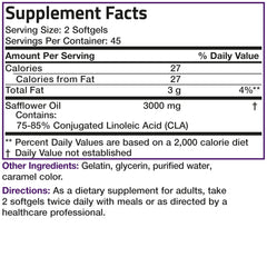 Packaging and bottle of Bronson CLA 3000