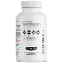 Biotin and Pantothenic acid listed on Bronson B Complex bottle