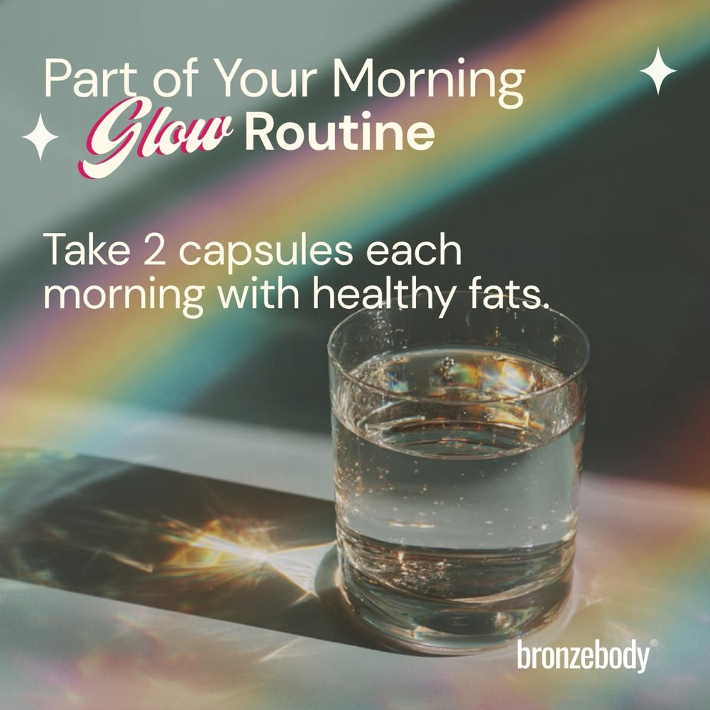 Illustration of Urucum (annatto) extract used in bronzebody GLOW