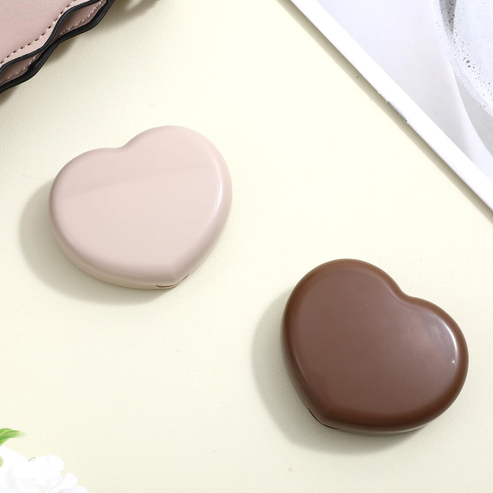 Durable Leakproof Brown Lens Case