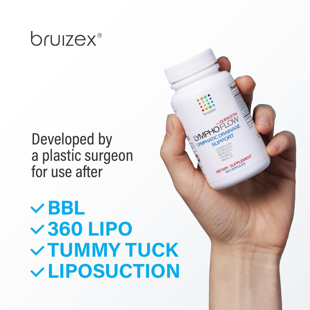 Bruizex Lympho Flow ingredients like dandelion support natural lymphatic function.