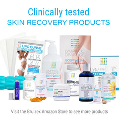 Bruizex Ultra packaging with usage tips for post-procedure care