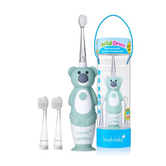 Close-up of the toothbrush handle with compact grip