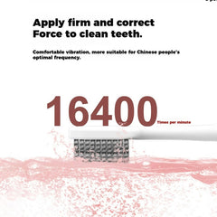 Includes three brush heads: Deep Clean, Sensitive Care, Gum Care