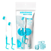 Brushee 4-in-1 on-the-go whitening toothbrush packaging