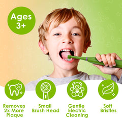 Replacement brush heads for Brusheez kids toothbrush