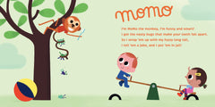 Made in USA Brushies Momo Monkey toothbrush