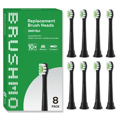 Brushmo BM678bk whitening replacement heads – 8 compact heads
