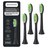 Brushmo replacement head for Philips ONE by Sonicare in Shadow Black