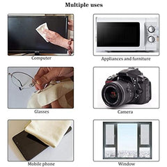 Camera lens cleaning microfiber cloth