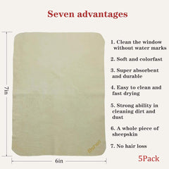 Soft microfiber cleaning cloth for glasses and jewelry