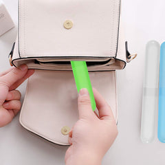 Bskifnn toothbrush case in blue color