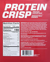 BSN Protein Crisp bar flavors lineup inspires tasty recovery snacking.