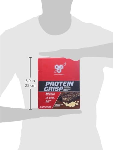 BSN Protein Crisp bar gluten-free option suitable for gluten-free diets.