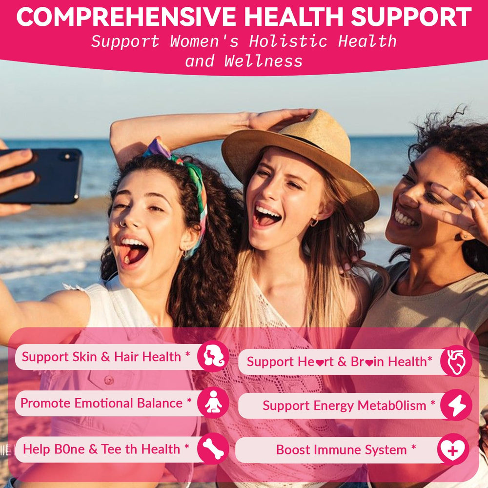 Skin, hair and nails complex with vitamins and plant extracts