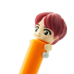 Close-up of the detachable BTS figure cap