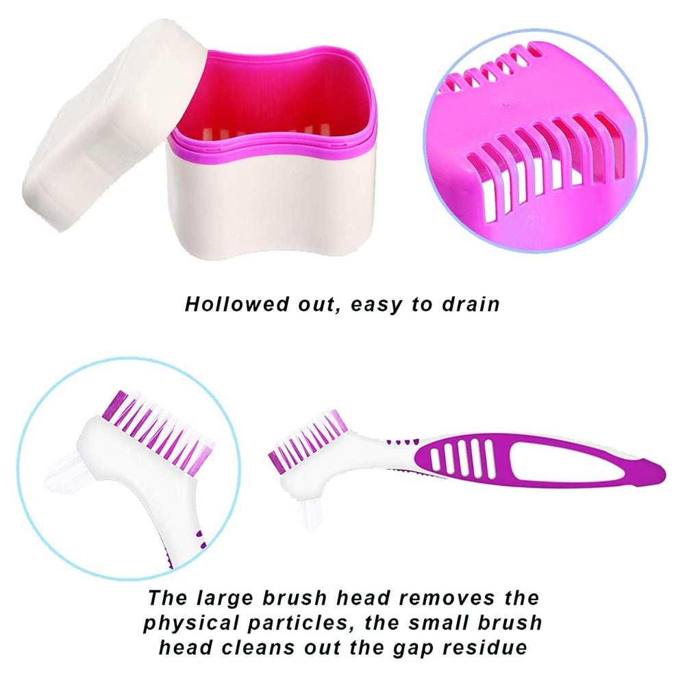 Mouthguards, dentures and retainers cleaned with BTwood kit