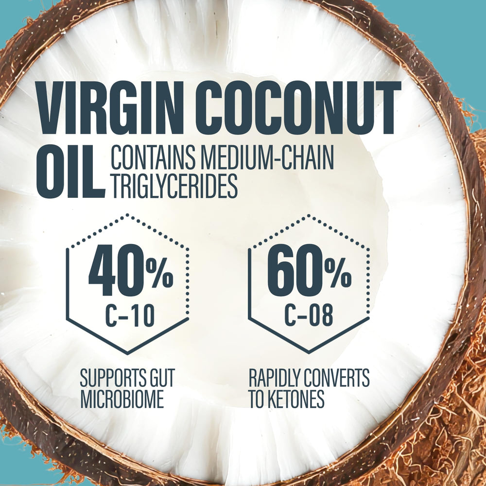 Smoothie prepared with MCT oil powder