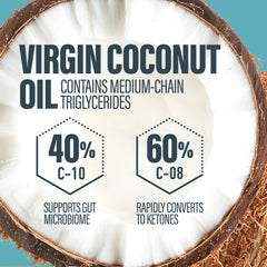 Smoothie prepared with MCT oil powder