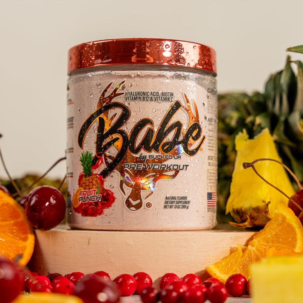 Beta-alanine for endurance in Bucked Up Babe for Women