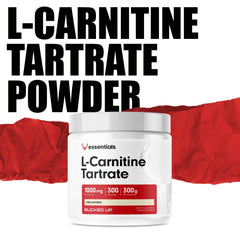 GMP compliant, FDA registered facility labeling for Bucked Up L-Carnitine Tartrate powder