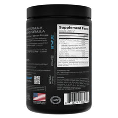 Bucked Up Pump-ocalypse Blue Raz packaging on desk for quick purchase planning