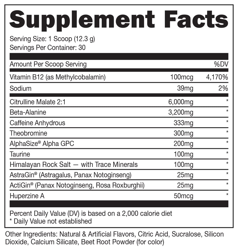 Beta-Alanine and L-Citrulline for endurance and blood flow