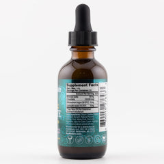 Close-up of Berry Flavor label on Bucklebury bottle