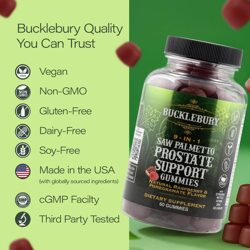 Gummies supporting hair and prostate health