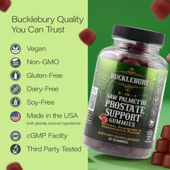 Gummies supporting hair and prostate health