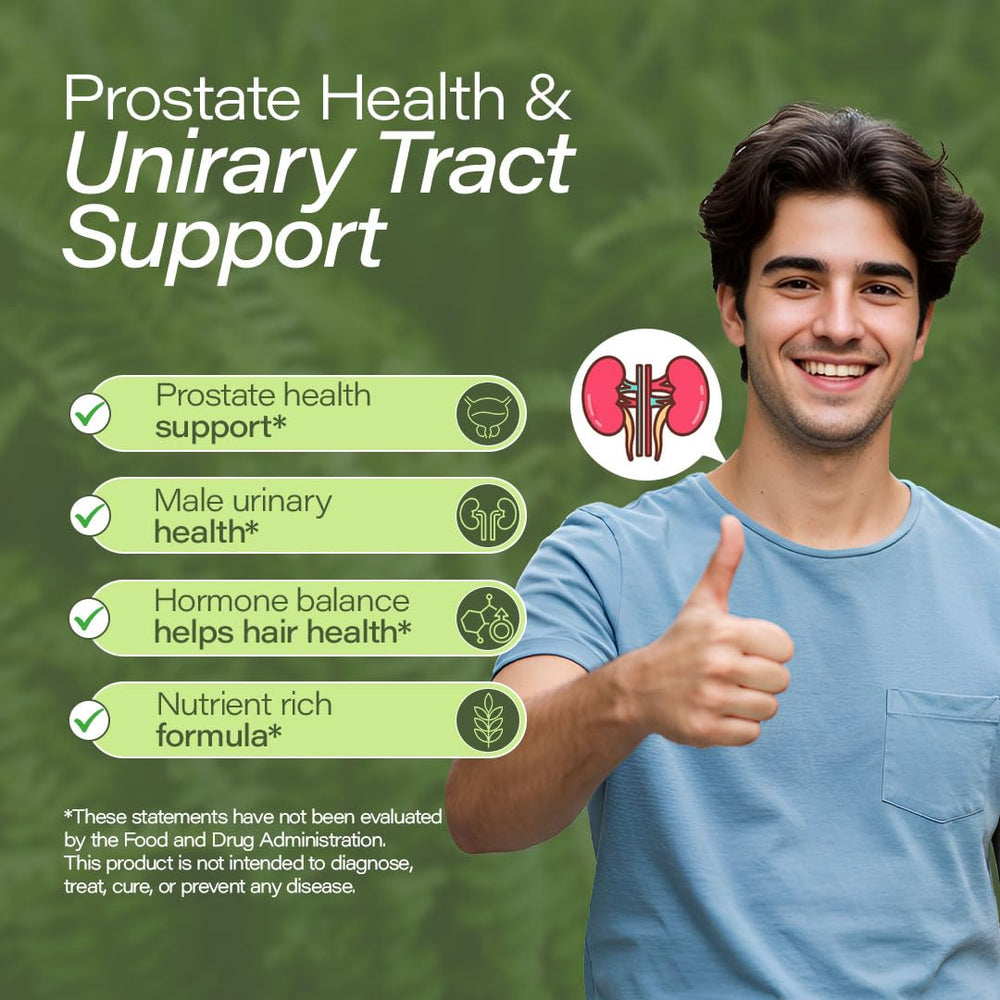 Label close-up of Bucklebury Saw Palmetto Gummies