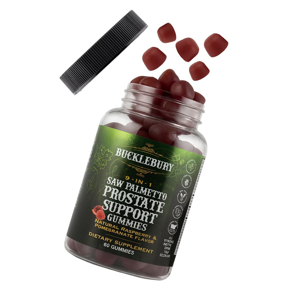 Made in USA Bucklebury 9-in-1 Saw Palmetto Gummies