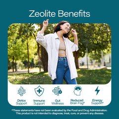 Bucklebury Zeolite Capsules packaging and bottle