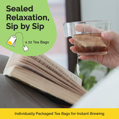 Organic tea packaging box