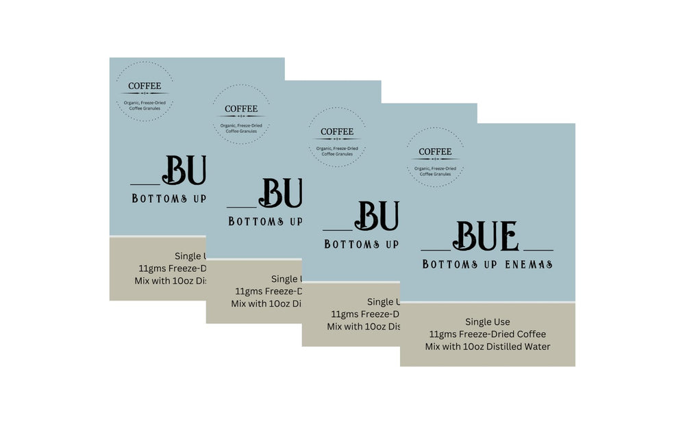 BUE freeze-dried coffee packets set of four, 11g each
