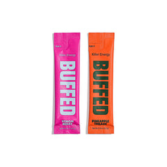 Individual stick pack with Venom Berry flavor branding