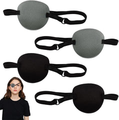 BufferABC eye patches black and gray 4-pack front view