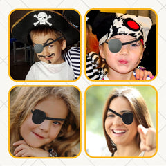 Package includes four BufferABC eye patches (2 black, 2 gray)