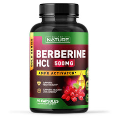 Built by Nature Berberine HCl 500 mg AMPK activator – hero image