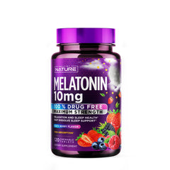 Built by Nature Melatonin 10mg Chewables bottle front label