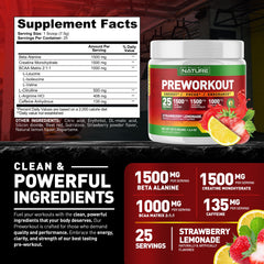 Built by Nature pre workout powder manufactured in a cGMP facility for quality.