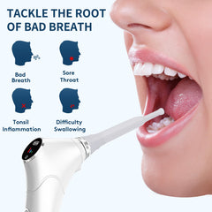 Built-in LED guidance light for precise removal