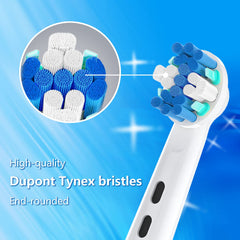 Dupont Tynex bristles on replacement heads, 0.15 mm diameter