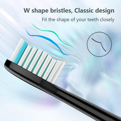 BUKURII 8-pack black replacement heads — packaging