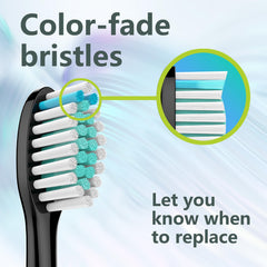 Soft dense bristles for gentle cleaning