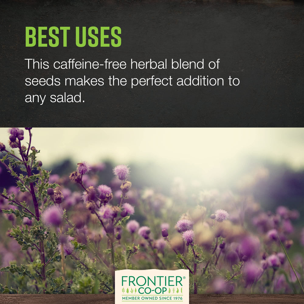 Milk thistle seed sourced from Bulgaria by Frontier Co-op